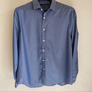 Men’s Perry Ellis striped long sleeve shirt Sz XXL